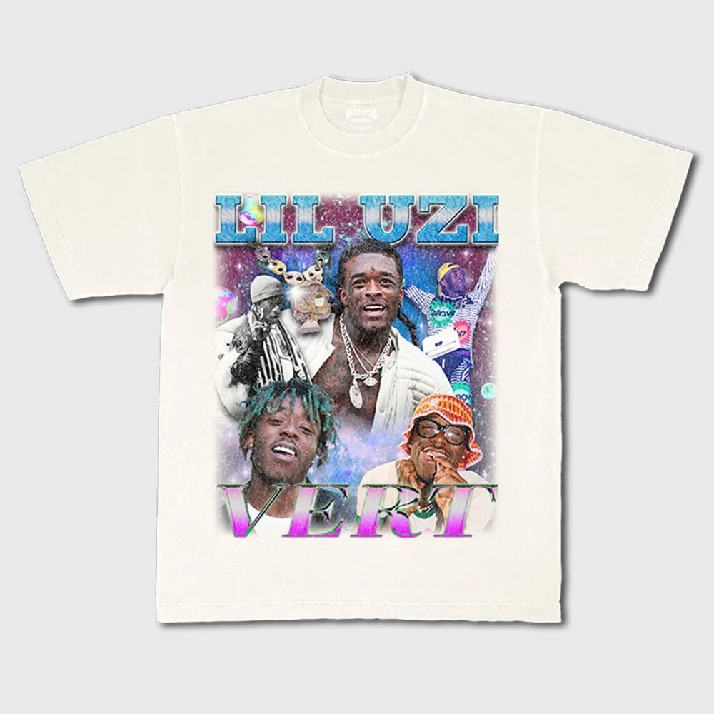 Street Market Supply Lil Uzi Vert Tee – Vintage White – Size Medium – New